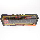 Max Friction Powered Transport Car Carrier Truck Toy for Boys Girls Red