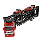 Max Friction Powered Transport Car Carrier Truck Toy for Boys Girls Red
