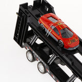 Max Friction Powered Transport Car Carrier Truck Toy for Boys Girls Red
