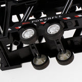 Max Friction Powered Transport Car Carrier Truck Toy for Boys Girls Yellow