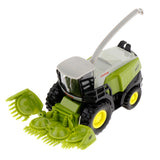 Max Alloy Diecast Car 1/42 Harvester Push and Go Car for Kids Toddler Boys Girls