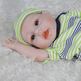 Maxbell Handmade 20inch Reborn Infant Doll Realistic Newborn Baby Boy Doll Model Toy