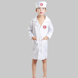 Maxbell Kids Lab Coat Uniforms Scientist Doctor / Nurse Role Play Costume White