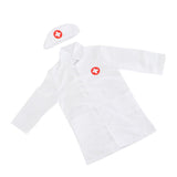Maxbell Kids Lab Coat Uniforms Scientist Doctor / Nurse Role Play Costume White