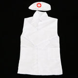 Maxbell Kids Lab Coat Uniforms Scientist Doctor / Nurse Role Play Costume White
