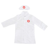 Maxbell Kids Lab Coat Uniforms Scientist Doctor / Nurse Role Play Costume White