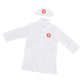 Maxbell Kids Lab Coat Uniforms Scientist Doctor / Nurse Role Play Costume White