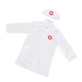 Maxbell Kids Lab Coat Uniforms Scientist Doctor / Nurse Role Play Costume White