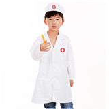 Maxbell Kids Lab Coat Uniforms Scientist Doctor / Nurse Role Play Costume White
