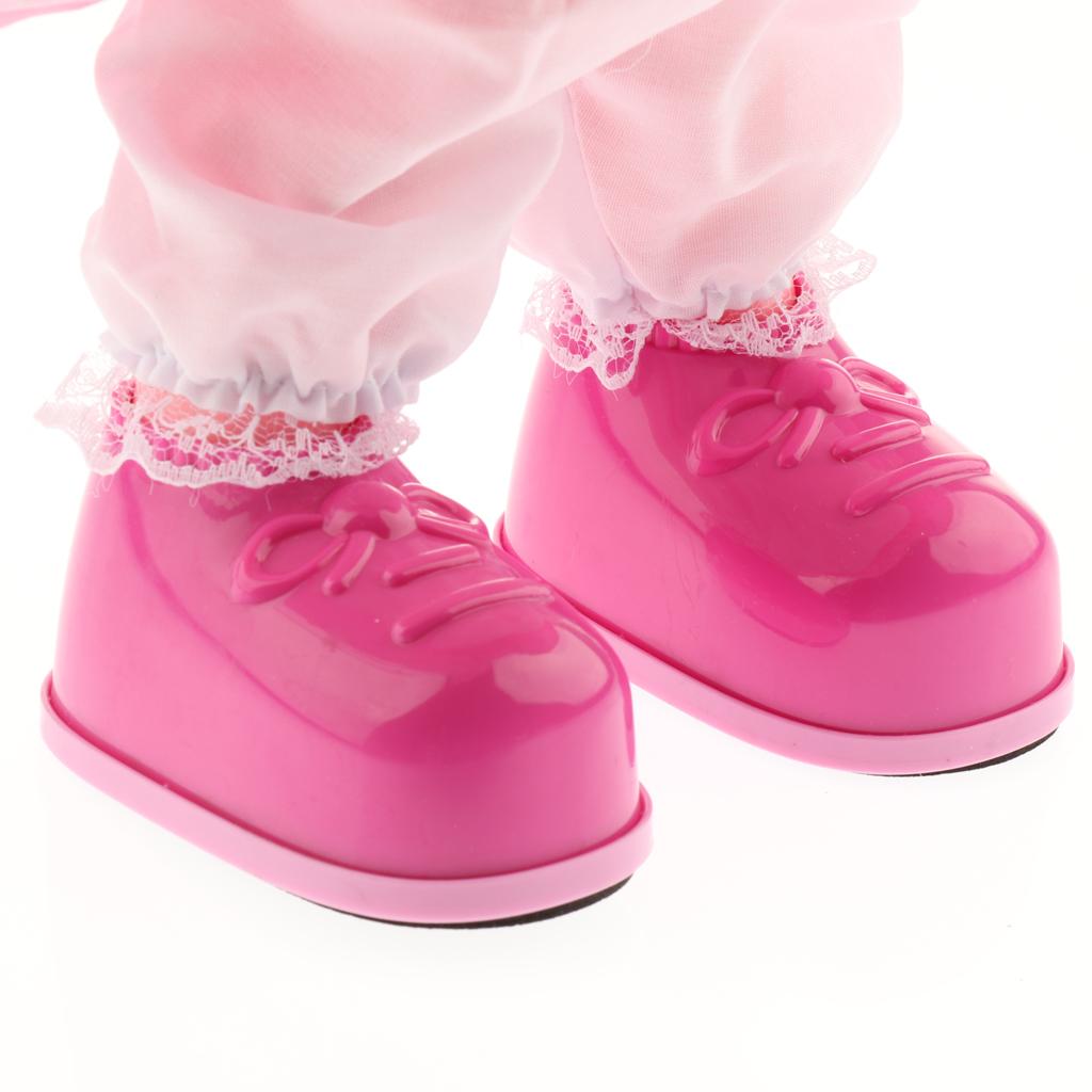 Maxbell Interactive Talking Dancing Girls Doll for Baby Dress Up Educational Toy D