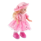 Maxbell Interactive Talking Dancing Girls Doll for Baby Dress Up Educational Toy D