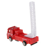 Maxbell 1:72 Diecast Cars Toy Fire Dept & Engineering Vehicles Ladder Truck
