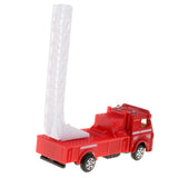Maxbell 1:72 Diecast Cars Toy Fire Dept & Engineering Vehicles Ladder Truck