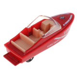 Maxbell 1:72 Diecast Cars Toy Fire Dept & Engineering Vehicles Fire Dept Speedboat A