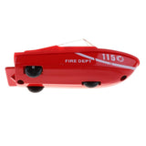 Maxbell 1:72 Diecast Cars Toy Fire Dept & Engineering Vehicles Fire Dept Speedboat A