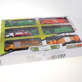 Maxbell Die-cast Alloy Pull Back Engineering Truck Car Model Toy Sanitation Truck