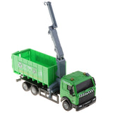Maxbell Die-cast Alloy Pull Back Engineering Truck Car Model Toy Sanitation Truck