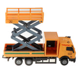 Maxbell Die-cast Alloy Pull Back Engineering Truck Car Model Toy Sanitation Truck