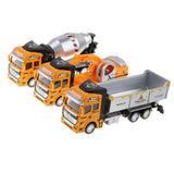 Maxbell Die-cast Alloy Pull Back Engineering Truck Car Model Toy Engineering Vehicle