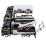 Maxbell Die-cast Alloy Pull Back Engineering Truck Car Model Toy Rescue Truck