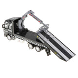 Maxbell Die-cast Alloy Pull Back Engineering Truck Car Model Toy Rescue Truck