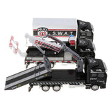 Maxbell Die-cast Alloy Pull Back Engineering Truck Car Model Toy Rescue Truck