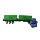 Maxbell Die-cast Alloy Pull Back Engineering Truck Car Model Toy Sanitation Vehicle