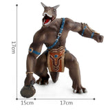 Maxbell 7.5inch Dinosaur Soldier Action Figures for Kids Boy Carnotaurus Warrior