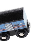 Maxbell Wooden Magnetic Train Carriage for Toy Trains Accessories Mail Carriage