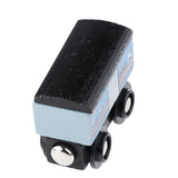 Maxbell Wooden Magnetic Train Carriage for Toy Trains Accessories Mail Carriage