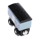 Maxbell Wooden Magnetic Train Carriage for Toy Trains Accessories Mail Carriage