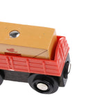 Maxbell Wooden Magnetic Train Carriage for Toy Trains Accessories Envelope Carriage