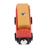 Maxbell Wooden Magnetic Train Carriage for Toy Trains Accessories Envelope Carriage