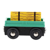 Maxbell Wooden Magnetic Train Carriage for Toy Trains Accessories Forage Carriage