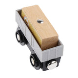 Maxbell Wooden Magnetic Train Carriage for Toy Trains Accessories Wood Carriage