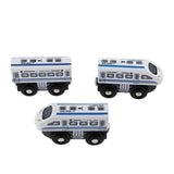 Maxbell Wooden Magnetic Train Carriage for Toy Trains Accessories Multiple Units