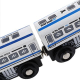 Maxbell Wooden Magnetic Train Carriage for Toy Trains Accessories Multiple Units