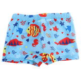 Cartoon Pattern Swimwear Adjustable Swim Trunk for Baby Boys Fish 2XL