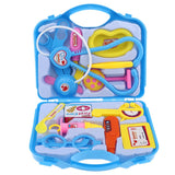 Maxbell Doctor Kit Pretend Play Medical Set Doctor Nurse Game Playset Toys Dark Blue