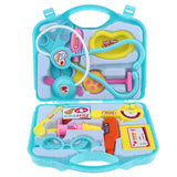 Maxbell Doctor Kit Pretend Play Medical Set Doctor Nurse Game Playset Toys Blue