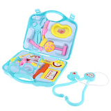 Maxbell Doctor Kit Pretend Play Medical Set Doctor Nurse Game Playset Toys Blue