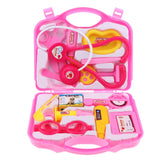 Maxbell Doctor Kit Pretend Play Medical Set Doctor Nurse Game Playset Toys Pink