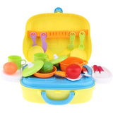 Maxbell Kitchen Cooking Set Vegetable Playset Toy for Kids Toddler Pretend Play Food