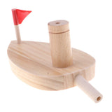 Max Balloon Powered Wooden Speed Boat Physics Science Toy Gadget Educational
