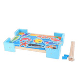 Maxbell Wooden Magnet Fishing Game Toy Set Catching Counting Pretend Play Toy Gift