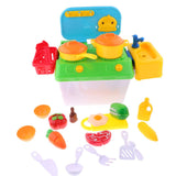 Maxbell Creative Pretend Play Kitchen Cooking Set with Accs Toy Kids Role Play Toys