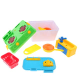 Maxbell Creative Pretend Play Kitchen Cooking Set with Accs Toy Kids Role Play Toys