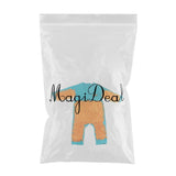 Max Baby Mop Romper Clothes Crawling Jumpsuit Cleaning Mop Suit Blue 80cm