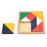 Max Wooden Square Puzzle Jigsaw Brain Teaser Game Kids Intelligence Toy