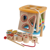 Max Multifunctional Shape Box Wooden Toys Education Montessori Educational Toys